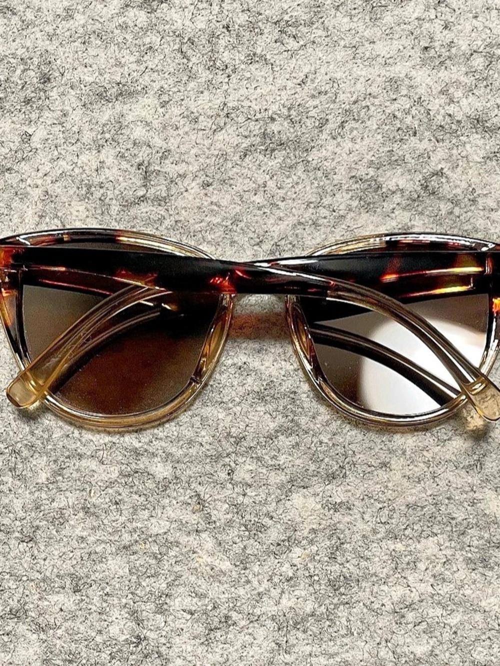 Tortoiseshell Cat-Eye Sunglasses